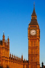Obraz premium Big Ben in morning sunshine