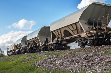 Transport ferroviaires en wagons de marchandises