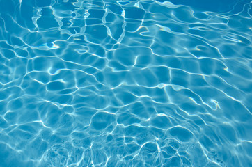 background of swimming pool water