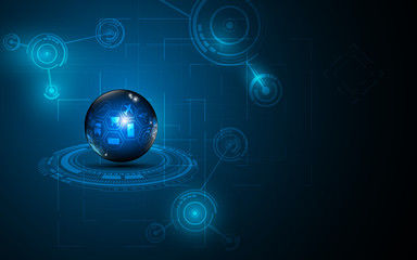 abstract background network innovation concept