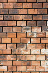 brick wall background vintage texture