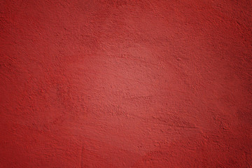 Painted Wall in Warm Red Color