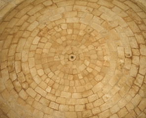 Round masonry, dome, ancient structure