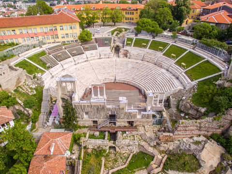  Roman amphitheater in Plovdiv