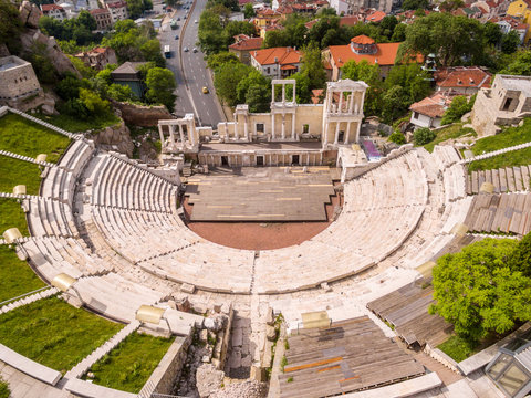  Roman amphitheater in Plovdiv