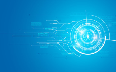 abstract technology telecoms innovation concept background flat futuristic design