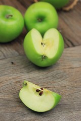 Green apples