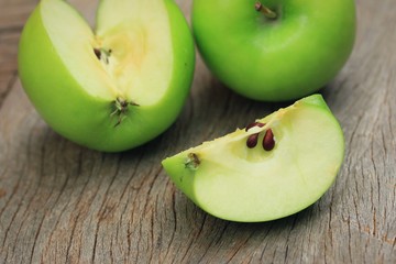 Green apples