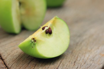 Green apples