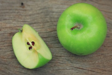 Green apples