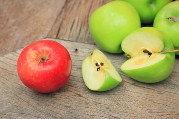 Green apples