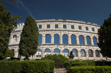 Obraz premium Colosseum in Pula