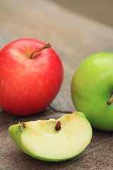 Green apples