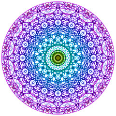 Mandala Mehndi Style. Ethnic seamless pattern in oriental indian style. Mehndi henna design for textile.