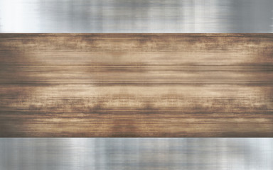 wood metallic background design
