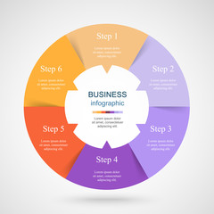 Fototapeta premium Template for presentation