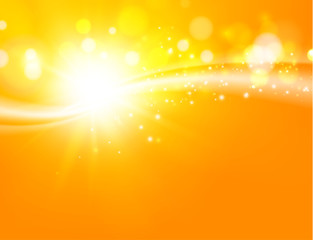 Abstract yellow background.