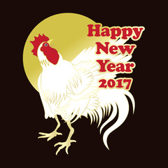 Happy New Year! 2017-酉-/ Eto tori 02_038