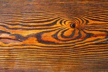 Fototapeta premium Smooth varnished wooden board. Natural pattern wood