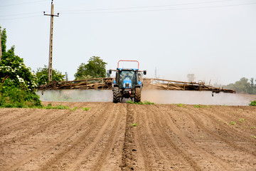Chemical spraying agriculture