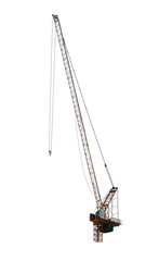 Fototapeta premium tower crane isolated