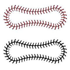 Baseball Lace Background