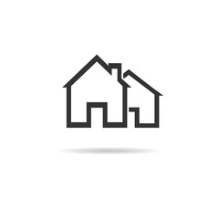 House ‭Icon, House ‭Icon vector illustration, House ‭Icon real estate