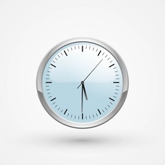 Clock, vector illustration