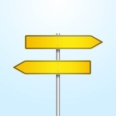 Direction pointer illustration