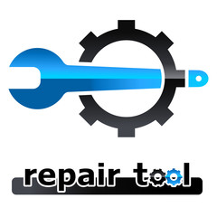 Maulschlüssel und Zahnrad