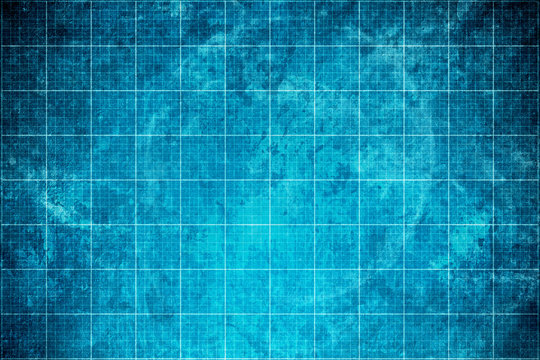 old blueprint background texture. Technical backdrop paper. Concept Technical / Industrial / Business / Engineering