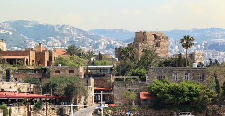 Fototapeta na wymiar Byblos town, Lebanon