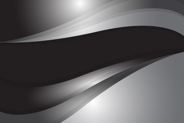 abstract cure and wavy geometric black background