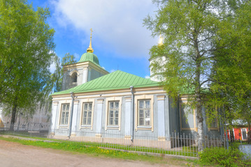 Fototapeta na wymiar Orthodox Church in Lappeenranta.