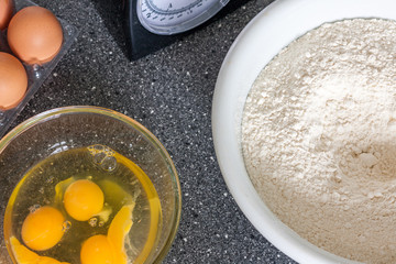 Pasta dough ingredients