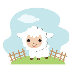 Sheep vector illustration