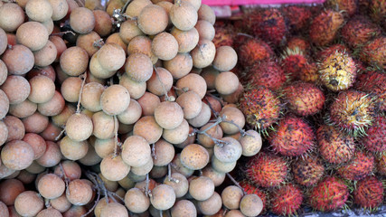 sweet fruits from street market