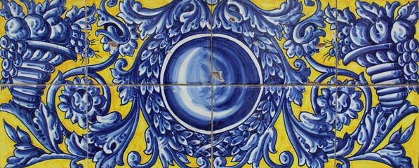 Céramique sévillane (fabrique royale de tabac - Séville - Espagne)