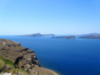 View of Santorini Caldera, Greece