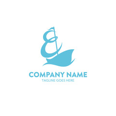 Aviation And Marine Logo Template