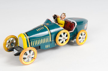 Vintage racing car