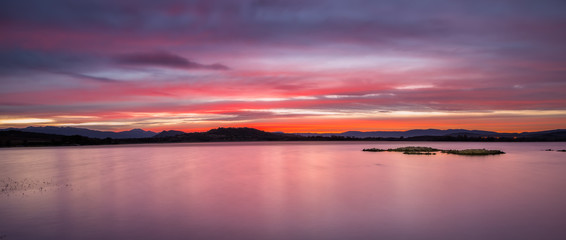 Sunrise at the lake