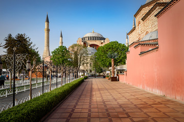 Fototapeta na wymiar Hagia Sophia Istanbul,Turkey