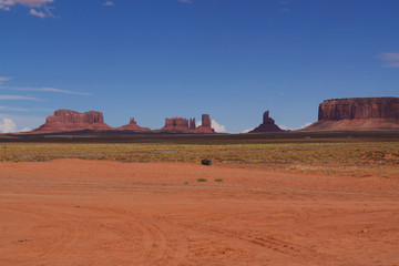 Fototapeta na wymiar Monument Valley | Navajo Tribal Park in Arizona