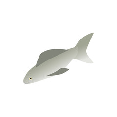 Obraz premium Smelt icon, isometric 3d style