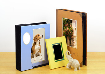 Photo frame and Albums suitable for children's photos