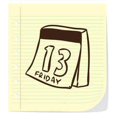 Calendar Doodle Illustration