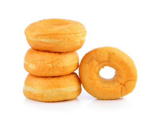 donut on white background