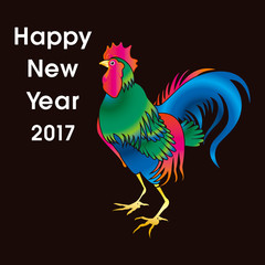 Happy New Year! 2017-酉-/ Eto tori 02_051