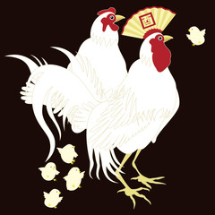 Happy New Year! -酉-/ Eto tori 02_072